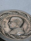 Antique Pivs Xii Pont-max Sterling Communion His Face On Pyx Box