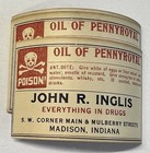 Vintage Pharmacy Bottle Labels Lot Apothecary Medicine Drug Store Madison In  2 