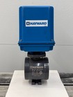 Hayward Actuated 1-1 2  Pvc Tu Ball Valve Epdm Eatbh115ste Actuator Eadad1110