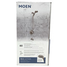 Moen 82775srn Beric 5-spray Tub Shower Faucet Set With Valve      Brushed Nickel