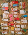 Vintage Christmas Gift Tags  75  To from  Holiday Assortment Of 50 s 60 s 70 s B