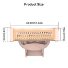 2pcs Linmei Nu Shaver Replacement Heads Compatible For Finishtouch Flawless Wome