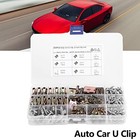 Auto Car U Clip Set - 200pcs Automotive Screws And Clips  Speed Nuts  U Type