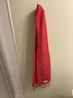 Handmade 70  Pashmina 30  Silk Women s Scarf Fringe Ends Orange Nepal