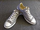 Converse Chuck Taylor All Star Sneakers Low Top Gray Lace Up Unisex M-8   W-10