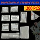 Organize-your-philatelic-treasures -1200-stamps-in-100pcs bag-opp-bags -12models