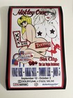  explicit  Motley Crue Vegas Residency Concert Poster 11  X 17  Signed By Artist