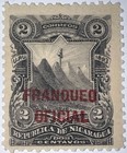 Travelstamps 1893 Nicaragua Stamps Op    franqueo Oficial   mountain View Stamp Mint