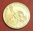 Hobo Nickel Skull   Roses Real Us Golden Dollar 26 5 Mm