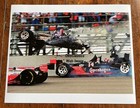 1995 Stan Fox Car Flies Over Aj Foyt Indy 500 Auto Racing Crash Wreck 8x10 Photo