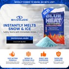 Blue Heat Ice Melt Pellets Deicer And Snow Removal For Driveway  50 Pounds  Bh50