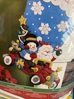 Bucilla Felt Applique Christmas Stocking Kit Holiday Drive 18 Inch New