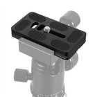 Universal Aluminum Alloy Plate Tripod Mount Adapter With 1 4 Screw Quick Release