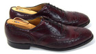 Johnston Murphy Aristocraft 24-8559 Men s 10 5d b Wingtip Oxford Cordovan Shoes