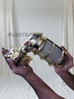Nautical Marine Brass Wall Sconce  Outdoor Ship Light With Frosted Glass