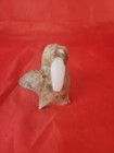 Beautiful Inuit Art Eskimo Sculpture Walrus Inuit Carving Ex  Condition