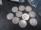 10 Morgan   Peace Silver Dollars-assorted Dates-circulated Condition