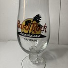 Hard Rock Cafe Bahrain Hurricane Glass 9 1 2 Inches Tall