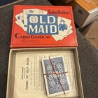 Vintage Parker Brothers Old Maid Card Game Complete With Box   Instructions Usa