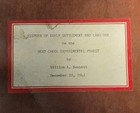    1941 Bent Creek Nc Forest History Archive   Original Settler Homestead Map Rare
