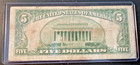 1953  5 Five Dollar Blue Seal Silver Certificate Note S n C 43009696 A