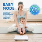 T Electronics Digital Scale For Body Weight Up To 440lbs   New Baby Mode