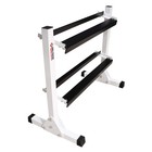 Df511- Deltech Fitness 38  Two Tier Hex Dumbbell Rack