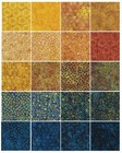 Island Batiks - Twilight 2 5  Strip Pack 40 Pcs