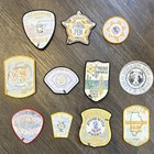 Mixed Lot Of Police  Sheriff    Conservation Patches 