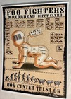 Foo Fighters 2011 Tulsa Silkscreen Print Poster Emek Baby Food Sheeple Mot  rhead