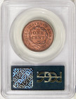 1852 1c Pcgs Ms 65 Rb   Pq Gem Copper Large Cent In Ogh
