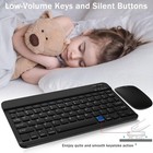 Rechargeable Wireless Keyboard And Mouse Gaming Combo Set For Android Windows
