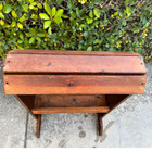 Wood Saddle Rack Stand
