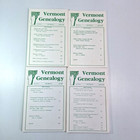 Vermont Genealogy Family History Lot Of 4 Volumes 1999-2000 Tpb Census Cemetary