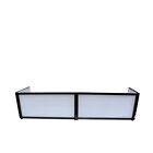 Prox Xf-ttfb Black 6 Feet Tabletop Frame Dj Facade With Black And White Scrims