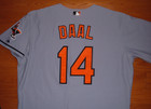 Baltimore Orioles Omar Daal 2003 Game Used Worn Road Jersey  phillies Dodgers 