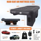 Inflatable Car Air Bed Travel Camping Mattress Back Seat With Pillow For Camping