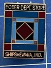 Vintage Yoder Department Store Shipshewana Indiana Brooch lapel Pin