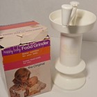 Vintage Happy Baby Food Grinder In Box Model 600 Made In Usa Manual