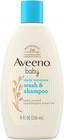 Aveeno Baby Wash   Shampoo For Hair   Body  Tear-free  Fresh  8 Oz