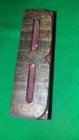 Vintage Wood Type Letterpress Printing Block 18 Line - B