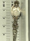 Antique Sterling Silver Spoon Boston Landmarks Library Horse Rider State House