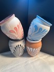 Jarrito De Barro Hechos Y Pintados A Mano Arte Mexicano 16 Oz