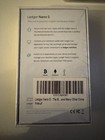 Ledger Nano S Cryptocurrency Bitcoin Hardware Wallet - Matte Black
