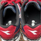 Diadora Capitano Id Indoor Soccer Turf Shoes Men   s 10 5 Red white blue Nice 