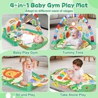 Baby Gyms Play Mats  Tummy Time Mat Toys  Infant Play Mat And Activity Gym  Baby
