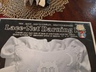 Vtg  1983  Valiant Crafts  8504 Lace Owl Lace-net Darning Kit New Sealed 