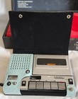 Sony Tc-150 Cassette Player   Recorder W Case   Adapter Working Great New Belts