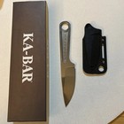 New 1119 Ka-bar Forged Wrench Knife High Carbon Steel Made In Usa With Sheath