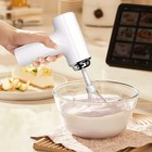Cordless Electric Hand Mixer Handheld Whisk Lightweight Kitchen Tool 3 Levels